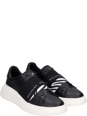 M.O.A. master of arts Sneakers In Black Leather