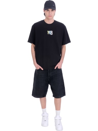 Alexander Wang T-shirt In Black Cotton