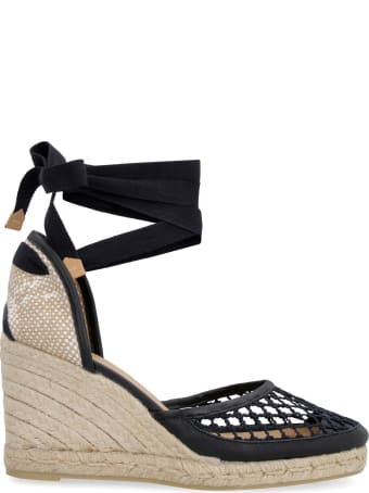 Castañer Carola Jute Wedge Espadrilles