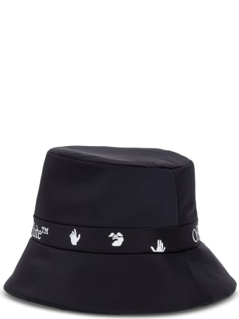 Off-White Nylon Cap With Logo