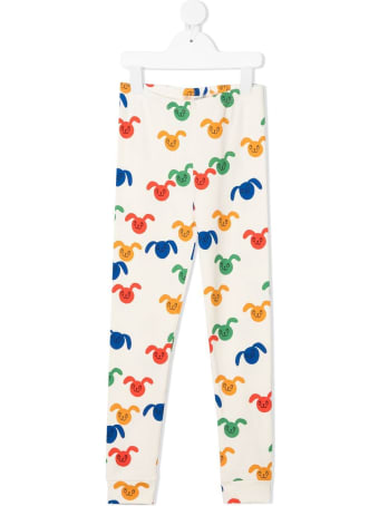 Mini Rodini Organic Cotton Rabbit Leggings