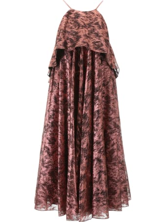 Halpern Metallic Dress