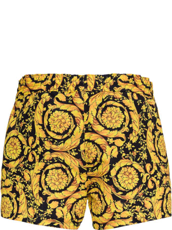 Versace Swimsuit With Baroque Print
