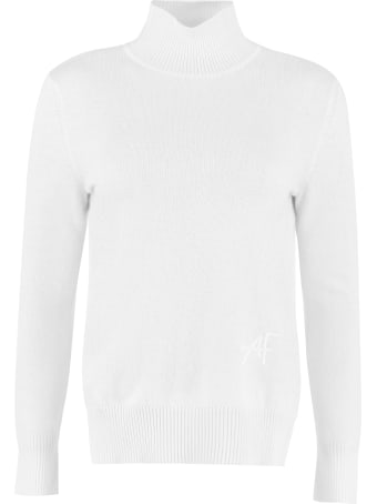 Alberta Ferretti Wool And Cachemire Turtleneck Pullover
