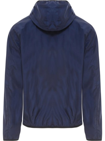 Fay Blue Lightweight Hooded Jacket