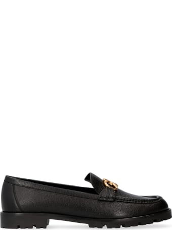 Salvatore Ferragamo Gancini Leather Loafers