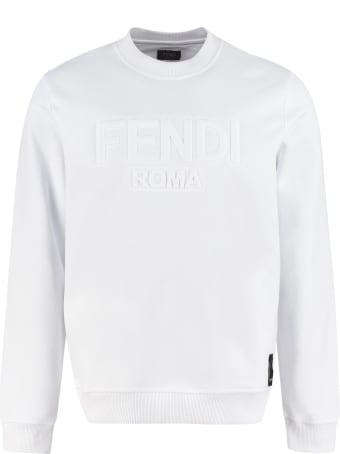 Fendi Cotton Crew-neck Sweatshirt