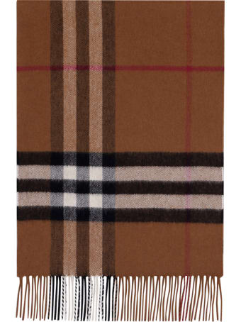 Burberry Checked Cashmere Scarf
