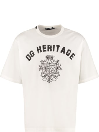 Dolce & Gabbana Stretch Cotton T-shirt