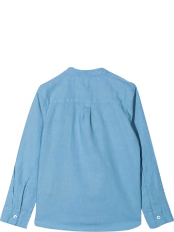 Trussardi Teen Shirt With Trussardi Junior Embroidery
