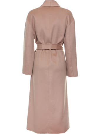 Kaos Kaos Beige Wrap Long Coat