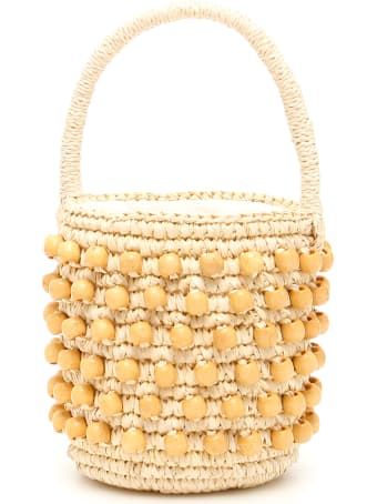 Sensi Studio Mini Wicker Bucket Bag