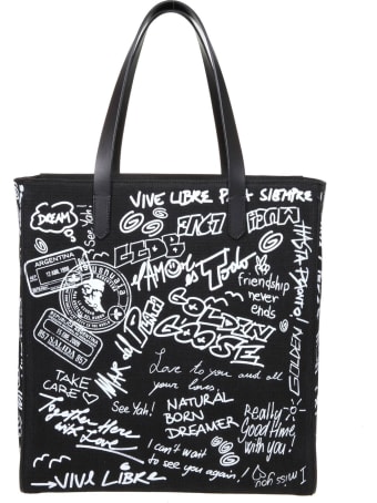 Golden Goose California Buying Canvas With Graffiti