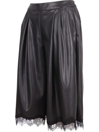 Gold Hawk 'gaucho' Polyurethane Shorts