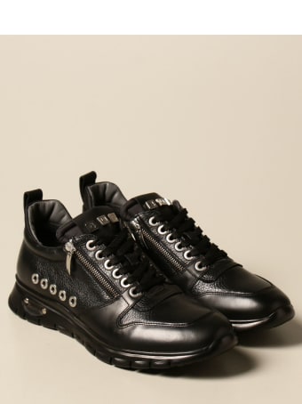 Paciotti 4US Sneakers Paciotti 4us Sneakers In Smooth And Textured Leather