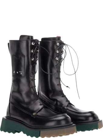 Off-White Off White Sponge Combat Boot