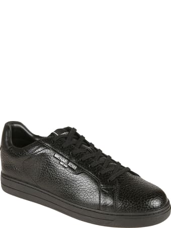 Michael Kors Keating Tumbled Leather Sneakers