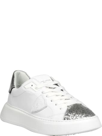 Philippe Model Temple L D Veau Glitter Sneakers