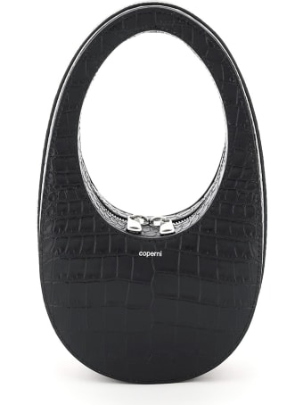 Coperni Swipe Croco Print Leather Mini Bag