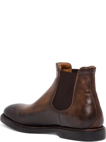 Silvano Sassetti Beatles Ankle Boot In Leather