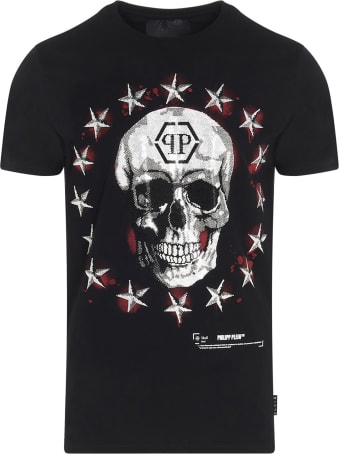 Philipp Plein 'stars & Skull' T-shirt