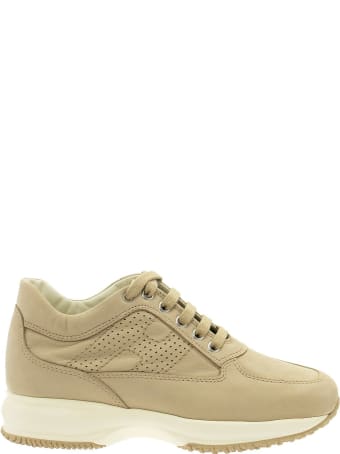 Hogan Interactive In Nubuck With Perforated Hogan Monogram