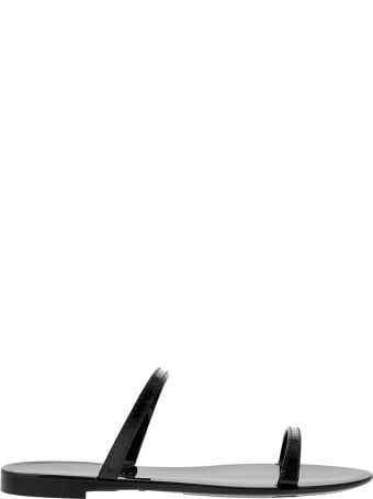 Stuart Weitzman Sawyer Slide Black