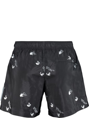 Off-White Nylon Swim Shorts