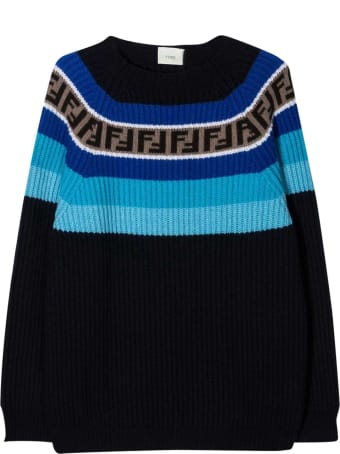 Fendi Blue Sweater
