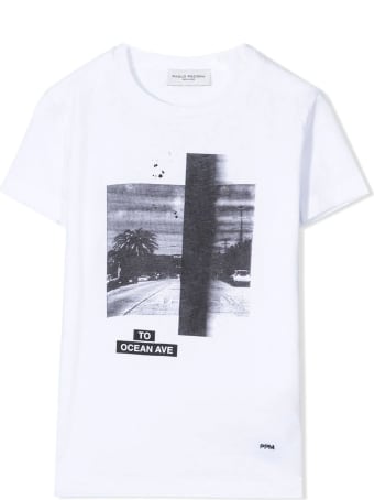 Paolo Pecora White Cotton T-shirt