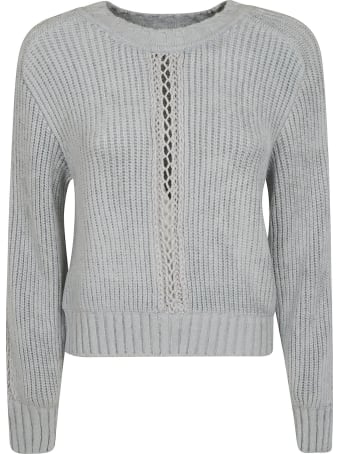 Alberta Ferretti Perforated Knit Sweater