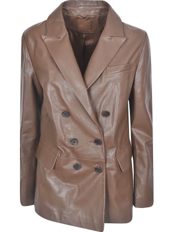 Desa 1972 Double-breasted Plain Blazer