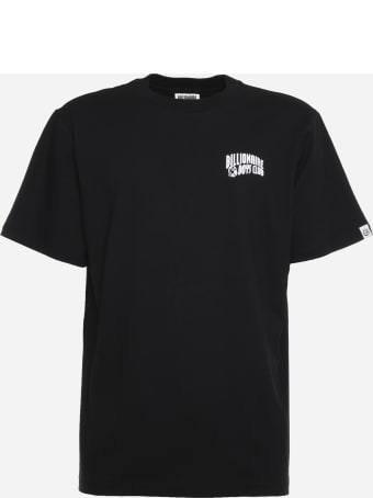 Billionaire Cotton T-shirt With Logo Print