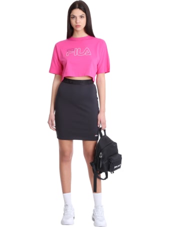 Fila Jamielle T-shirt In Fuxia Cotton