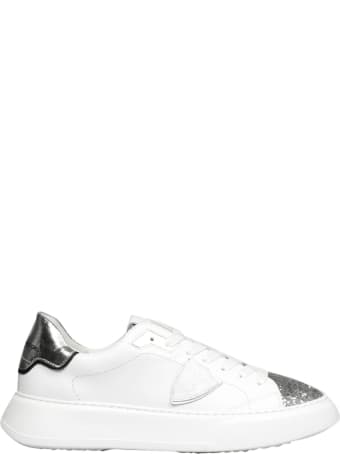 Philippe Model Temple L D Veau Glitter Sneakers