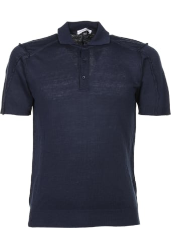 Paolo Pecora Blue Polo Shirt
