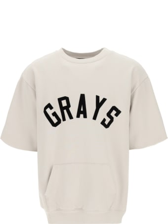 Fear of God Grays Short-sleeved Oversized Sweatshirt