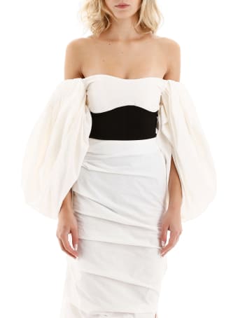 A.W.A.K.E. Mode Two-tone Bodysuit Top