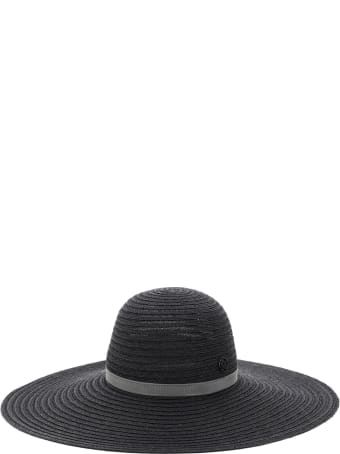 Maison Michel Blanche Woven Hemp Hat