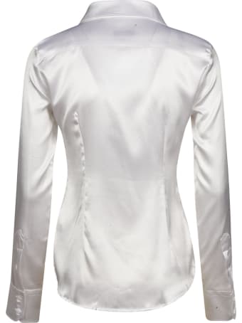 Eddy Monetti Plain Silk Shirt