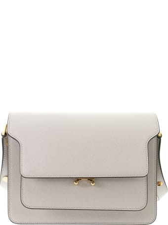 Marni Trunk Bag In Mono-coloured Saffiano Calfskin