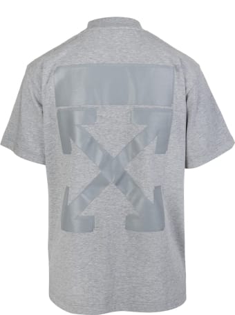 Off-White Woman Grey Arrow T-shirt