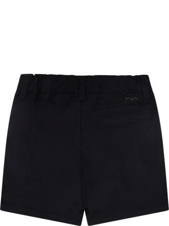 Armani Collezioni Blue Short For Babyboy For Iconic Eagle