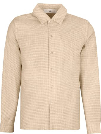 Séfr Rami Cotton Blend Buttoned Shirt