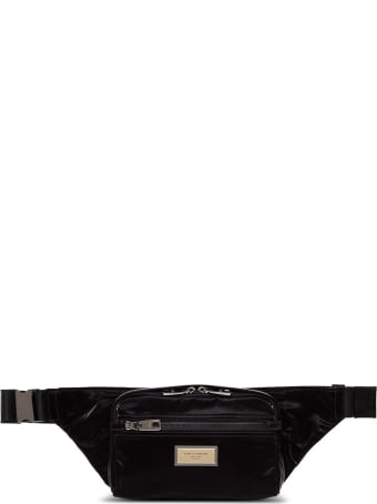 Dolce & Gabbana Waist Bag In Shiny Nylon