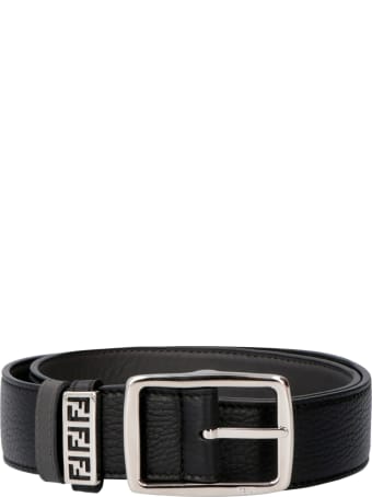 Fendi Reversible Leather Belt