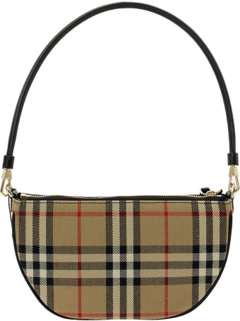 Burberry Vintage Check Cotton Olympia Pouch