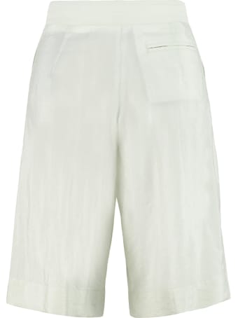 Moncler Silk-blend Bermuda-shorts