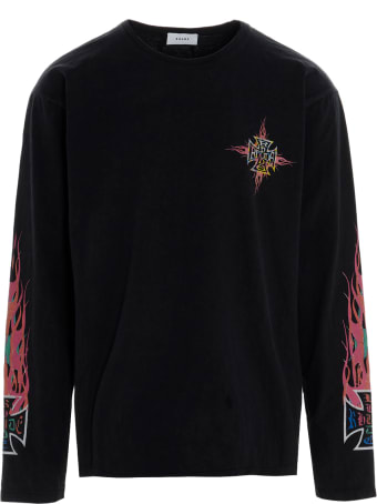 Rhude 'neon Flame' T-shirt