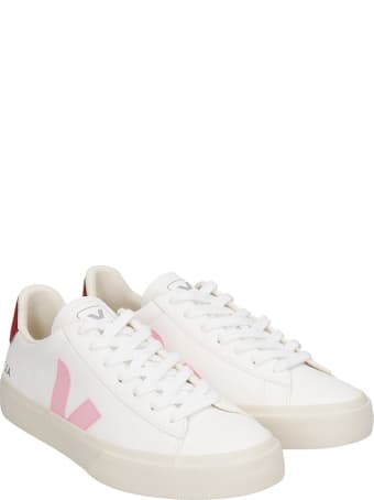 Veja Campo Sneakers In White Leather